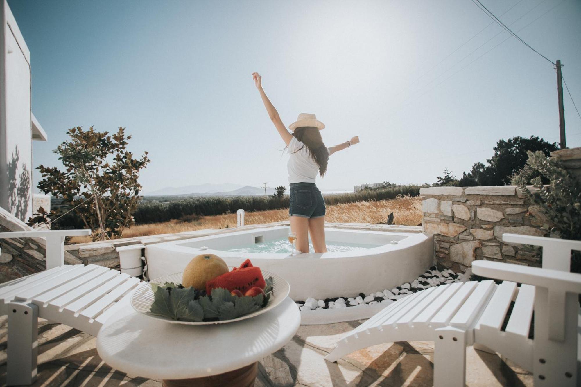 Aeolos Villas Sustainable Living Agkidia Eksteriør bilde